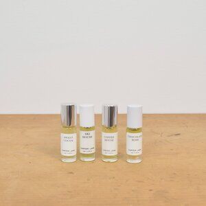 set of four carter + jane roll-on aromas